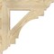 Ekena Millwork Merced Traditional Rough Sawn Bracket, Douglas Fir, 4"W x 22"D x 22"H BKT04X22X22MRC01RDF - alternate 4